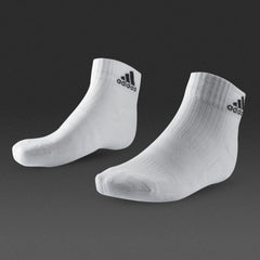 adidas 3 Stripe Performance Ankle Socks 3 Pack