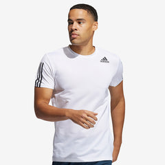 adidas Aero 3 Stripes Tee Primeblue