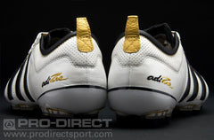 adidas adiPure IV TRX FG Football Boots - White/Gold - White-Black