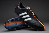 adidas 11Pro FG - Core Black/White/Flash Orange - Core Black-White