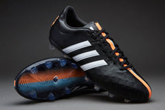 adidas 11Pro FG - Core Black/White/Flash Orange - Core Black-White