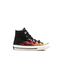 Converse Chuck 70 Black Enamel Red Egret Kids