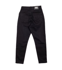 Dr Denim Jeans Nora Dad Fit Retro Black Women