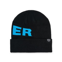 Iuter Big Logo Fold Beanie Black