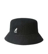 Kangol Bucket Lahinch Hat In Black Wool
