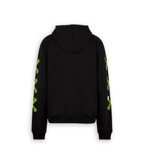 Phobia Logo Bones Hoodie Black