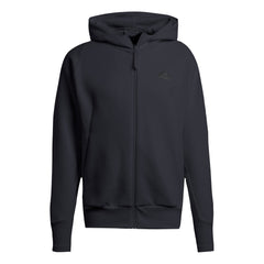 ZNE Premium Full-Zip Hooded Training Jacket Black