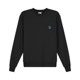 Antwerp Cohen Pixel Heart Art Crewneck Sweatshirt Black