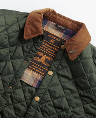 Barbour Liddesdale 30th Anniversary Quilted Jacket Olive Green Men