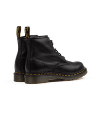 Dr. Martens 101 6 Eyelets Virginia Soft Leather Black Women