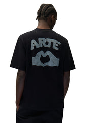 Arte Antwerp Diels Scribble T-Shirt Nera