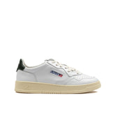 Autry Medalist Low Leat White Green Men's