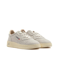 Autry Medalist Low Suede Marble Women