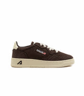 Autry Medalist Low Suede Brown Women
