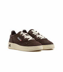 Autry Medalist Low Suede Brown Women