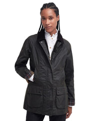 Barbour Classic Beadnell Olive Women's Jacket