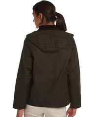 Barbour Avon Olive Green Women