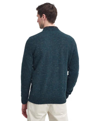 Barbour Men's Tainsbury Green Spotted Sweater
