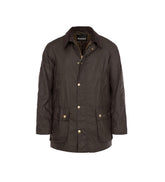 Barbour Ashby Wax Jacket Olive Green Men