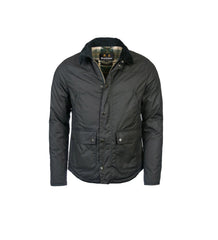 Barbour Reelin Wax Jacket Green Sage Men