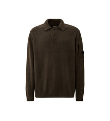 C.P. Company Maglia Polo In Cotone Ciniglia
