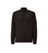 C.P. Company Merino Wool Half Zip Sweater