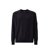 C.P. Company Lambswool Grs Crewneck Lens Sweater