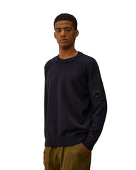 C.P. Company Lambswool Grs Crewneck Lens Sweater