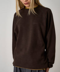 Gramicci Thermal Fleece Crew Tabacco