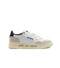 Autry Medalist Low Woman Match Suede