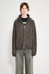 Our Legacy Level Hood Vanise Brown Stripe Isels Wool