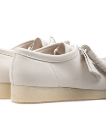 Clarks Wallabe Classic Off White Nubuck Men's