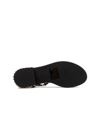 Ash Low Sandal with Black Studs