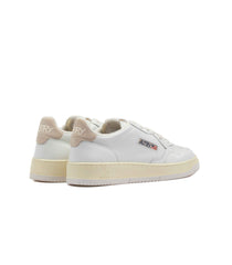 Autry Medalist Low Leather White Ivory Men