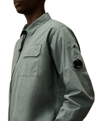 CP Company Organic Gabardine Full Zip Overshirt