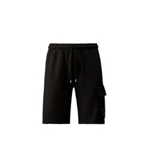 CP Company Light Fleece Lenssweat Bermuda Cargo Black Men