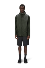 Rains 12010 Button Green Unisex Raincoat