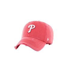 '47 Cappellino Weathered Clean Up Philadelphia Phillies Vintage Red
