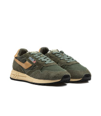 Autry Reelwind Low Man Suede Khaki Taffy