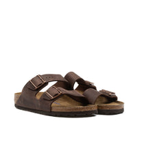Birkenstock Arizona Sfb Habana Oiled Leather Suola Morbida Narrow Fit