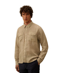 C.P. Company Shirts Long Sleeve Linen