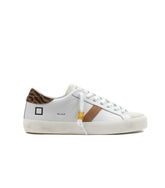 D.A.T.E. Hill Low Calf White-Leopard Donna