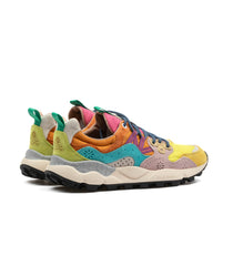 Flower Mountain Yamano 3 Suede Nylon Yellow Light Lie