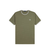 Fred Perry Twin Tipped T-Shirt Riga Collo