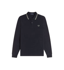 Fred Perry Fp Ls Twin Tipped Fp Shirt Manica Lunga
