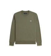 Fred Perry Fp Crew Neck Sweatshirt Felpa Giro Garzata