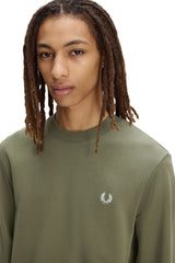 Fred Perry Fp Crew Neck Sweatshirt Felpa Giro Garzata