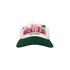 Cappellino Visit Rimini Bianco Verde