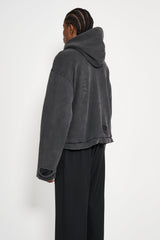 Stockholm Surfboard Club Heavyweight Lined Hoodie Mountain Grey
