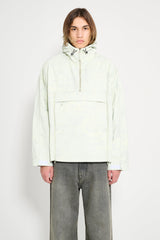 Très Bien Replayed Anorak Resin Coated Camouflage Green